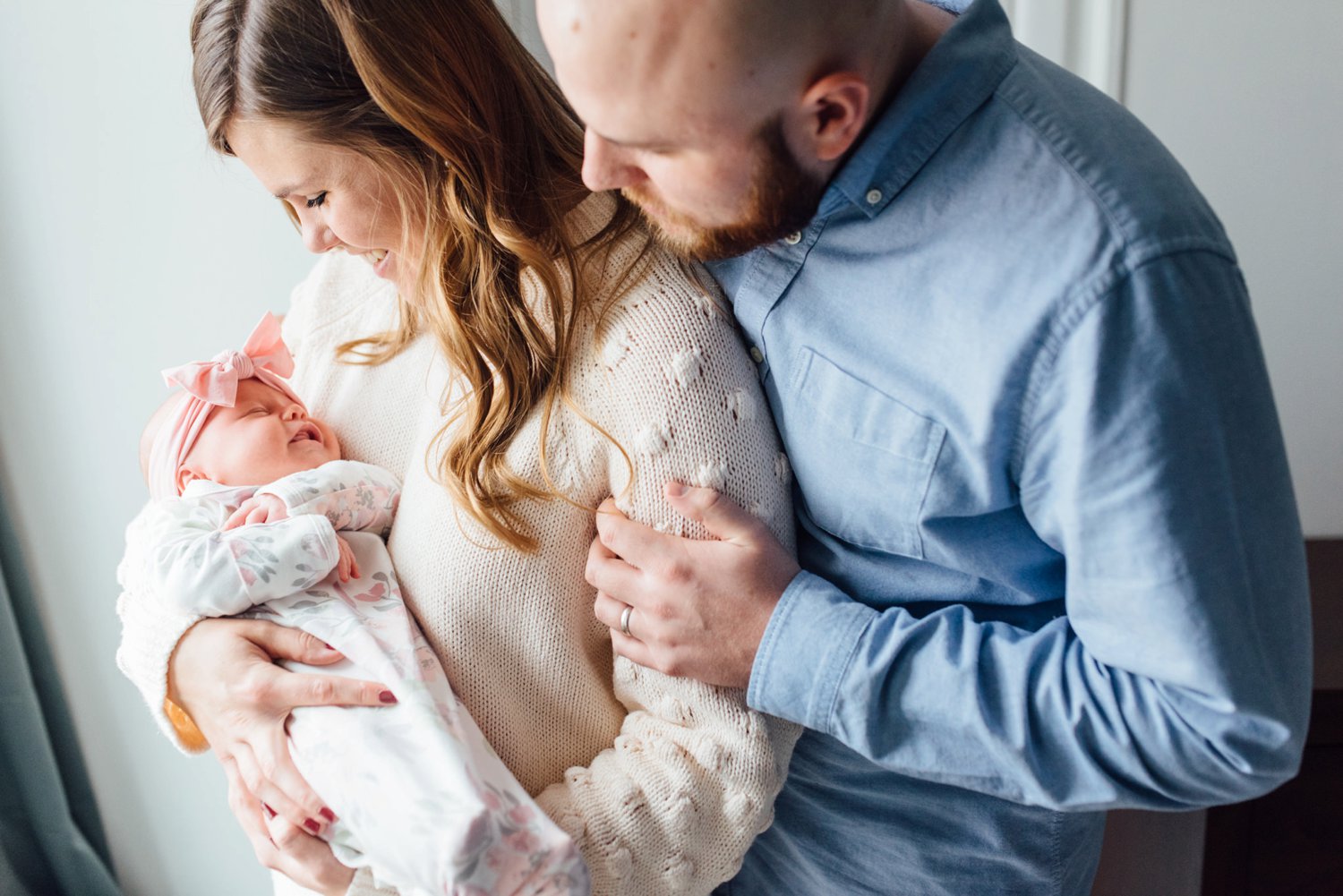 Pershe Family - Arlington Newborn Session - Virginia Family Photographer - Alison Dunn Photography