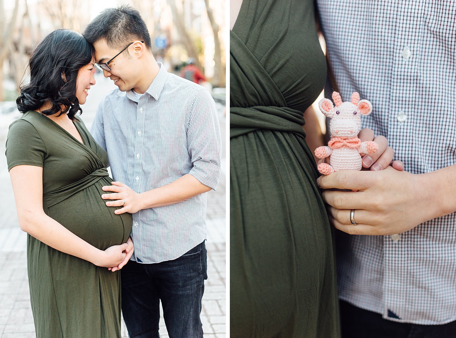 Jenny + Henry - University of Pennsylvania Maternity Session - Philadelphia Anniversary Photographer photo