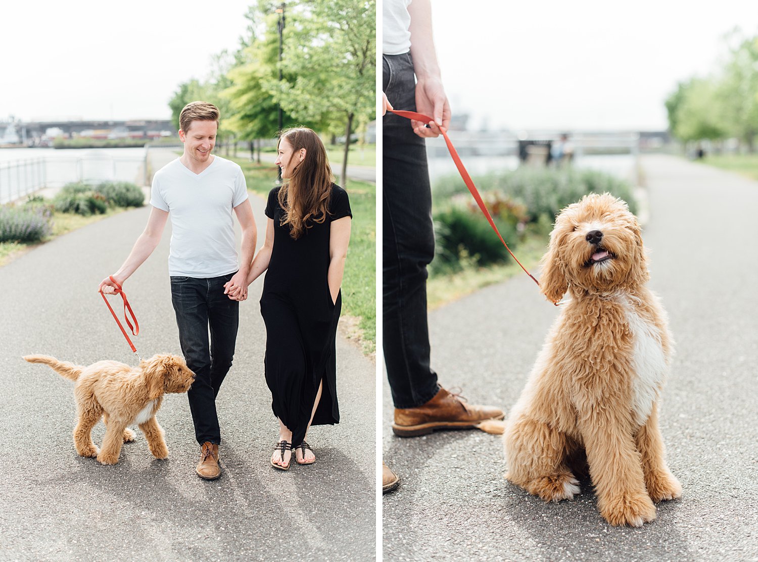 Jeff + Alex - Navy Yard Anniversary Session - South Philadelphia Engagement Photographer - Alison Dunn Photography photo