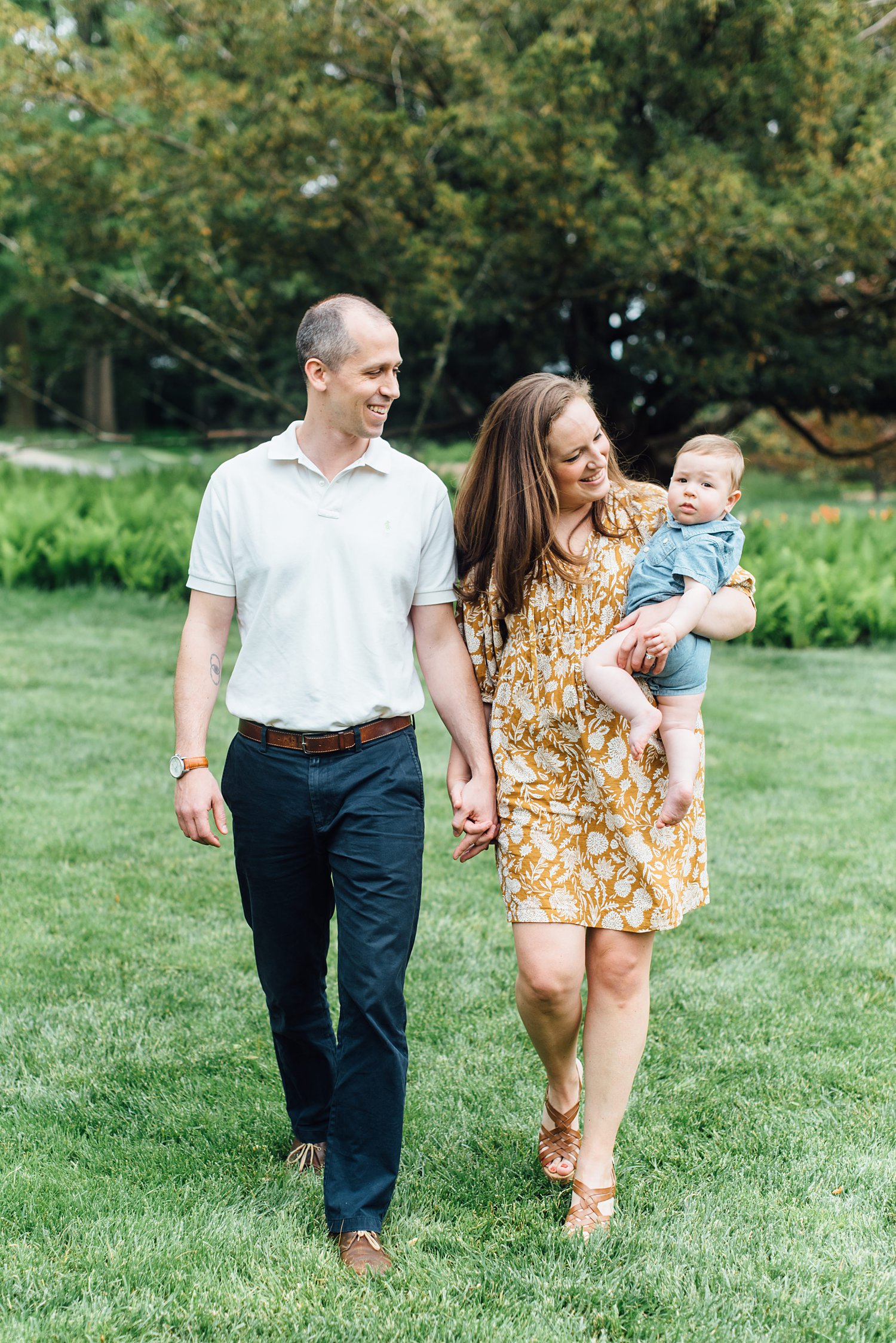 Jenna + Dave + Dylan - Longwood Gardens Family Session - Chester County Family Photographer - Alison Dunn Photography photo