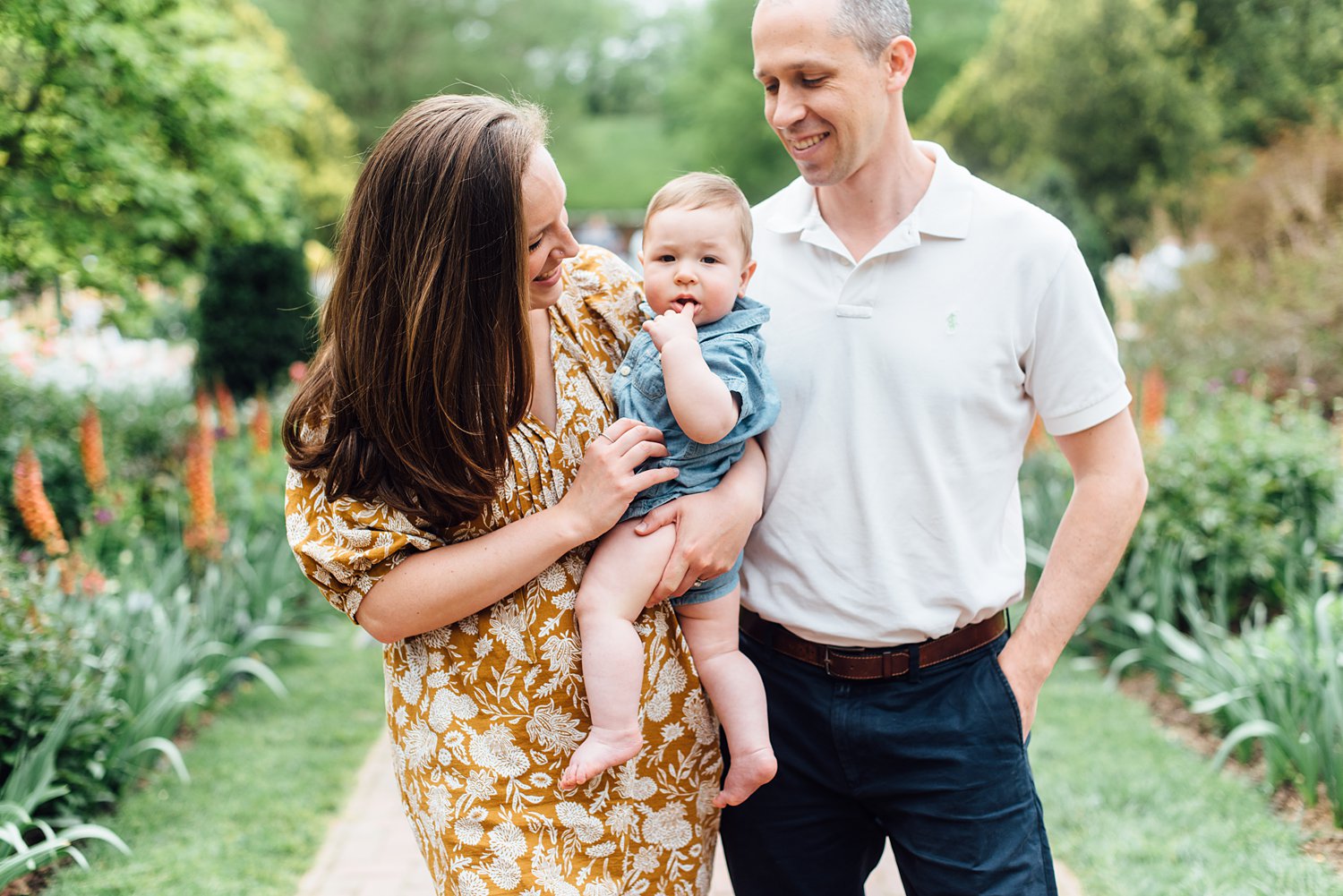 Jenna + Dave + Dylan - Longwood Gardens Family Session - Chester County Family Photographer - Alison Dunn Photography photo