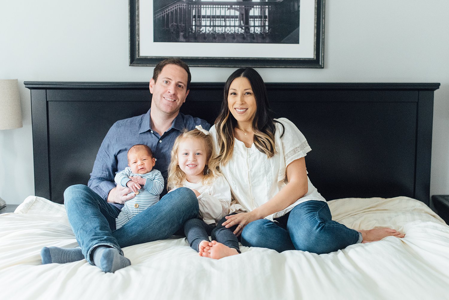 Sporer Family - Fishtown Newborn Session - Philadelphia Family Photographer - Alison Dunn Photography photo