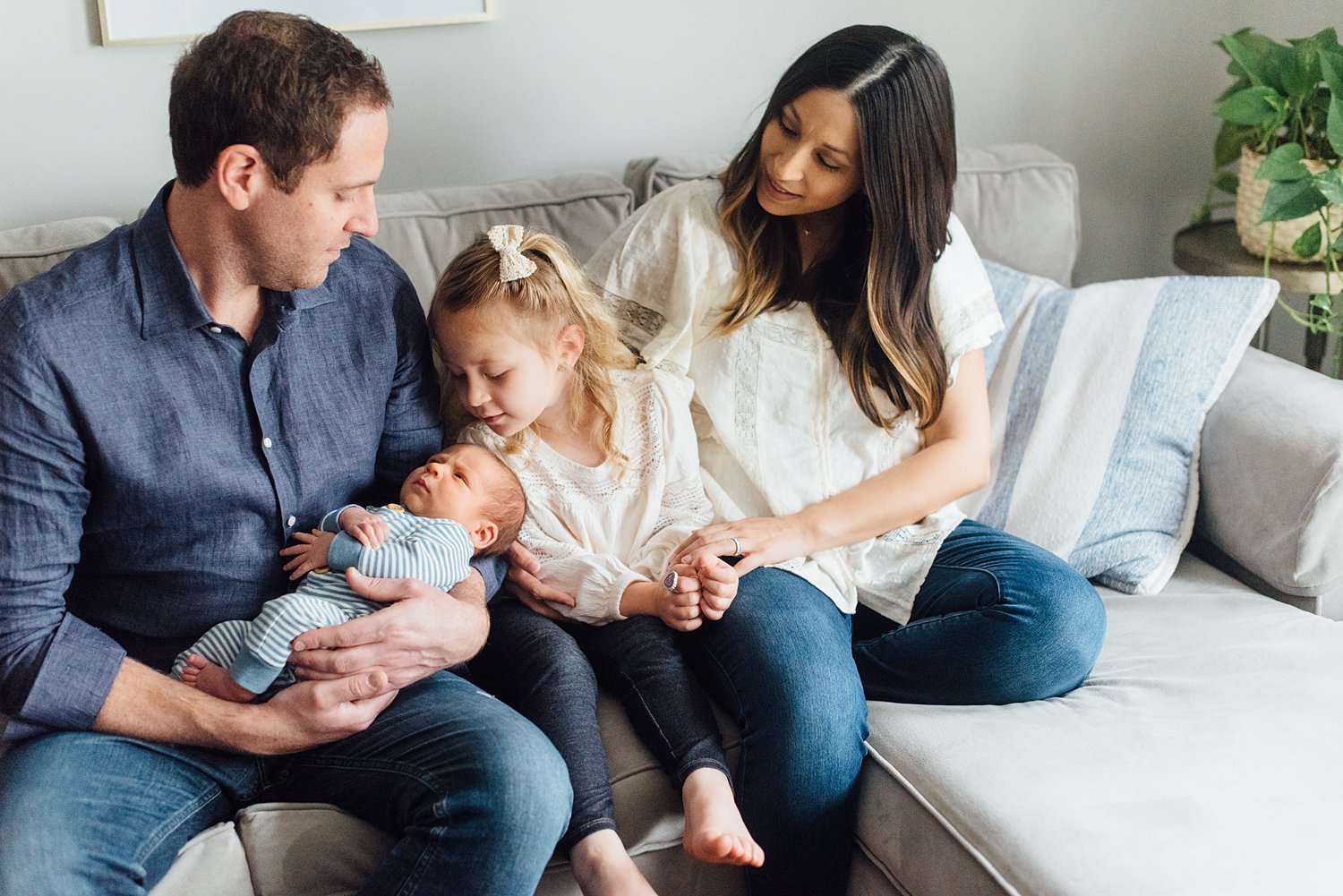 Sporer Family - Fishtown Newborn Session - Philadelphia Family Photographer - Alison Dunn Photography photo