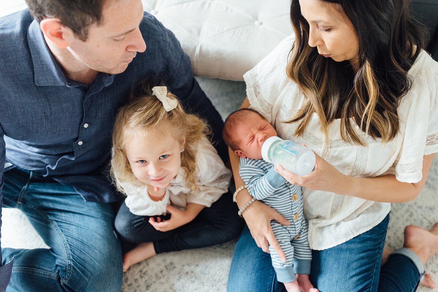 Sporer Family - Fishtown Newborn Session - Philadelphia Family Photographer - Alison Dunn Photography photo