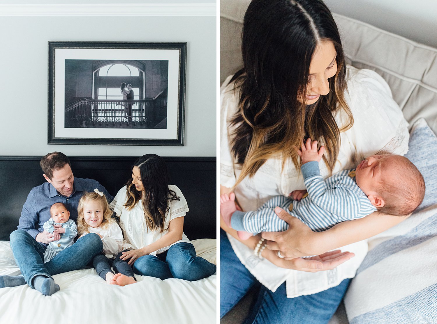 Sporer Family - Fishtown Newborn Session - Philadelphia Family Photographer - Alison Dunn Photography photo