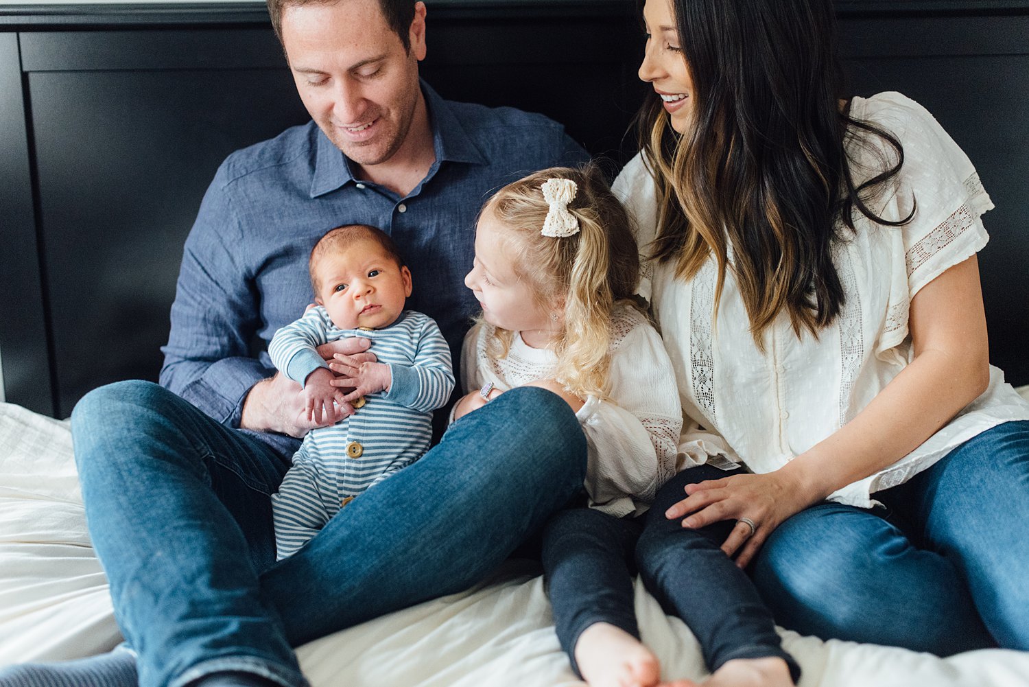 Sporer Family - Fishtown Newborn Session - Philadelphia Family Photographer - Alison Dunn Photography photo