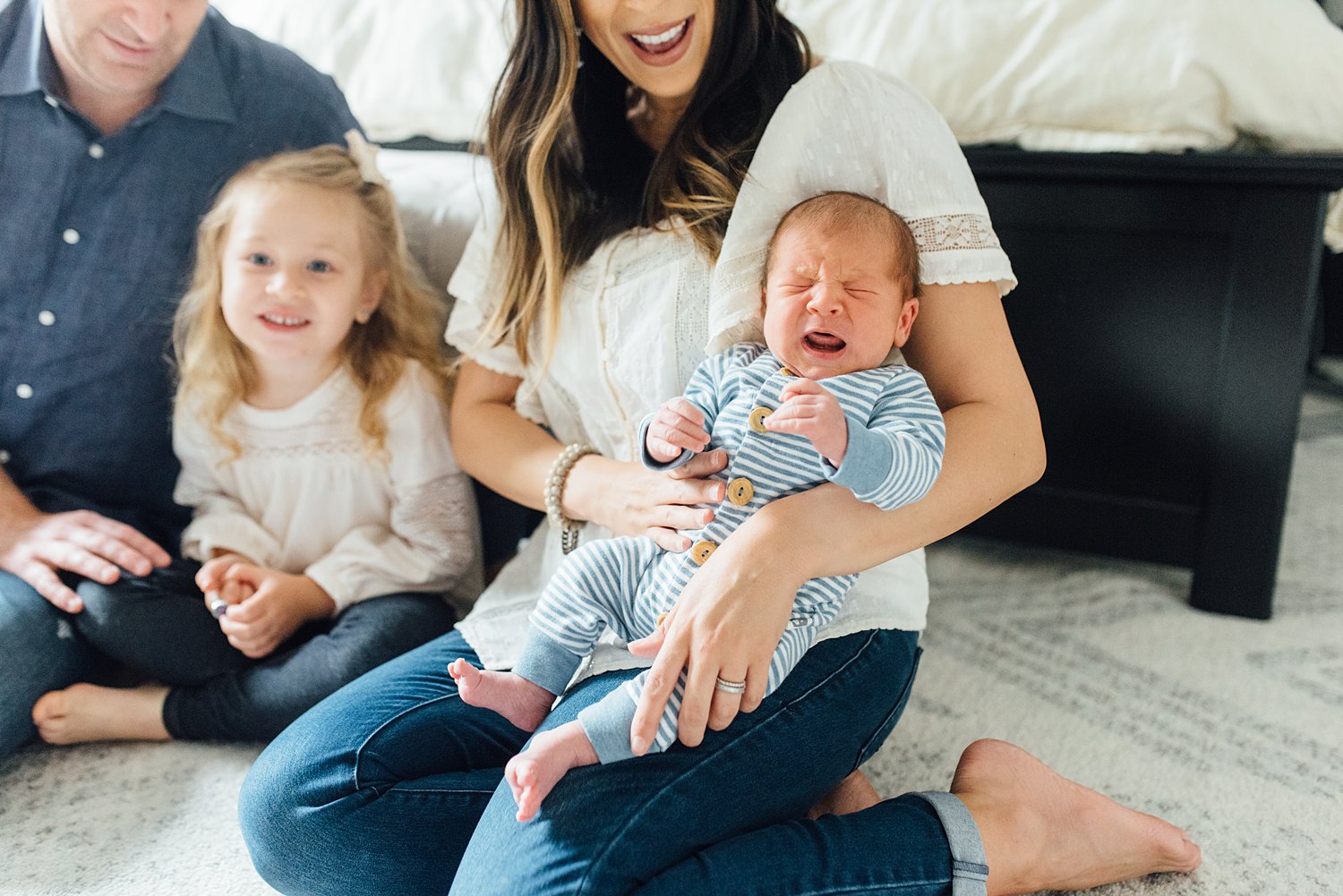 Sporer Family - Fishtown Newborn Session - Philadelphia Family Photographer - Alison Dunn Photography photo