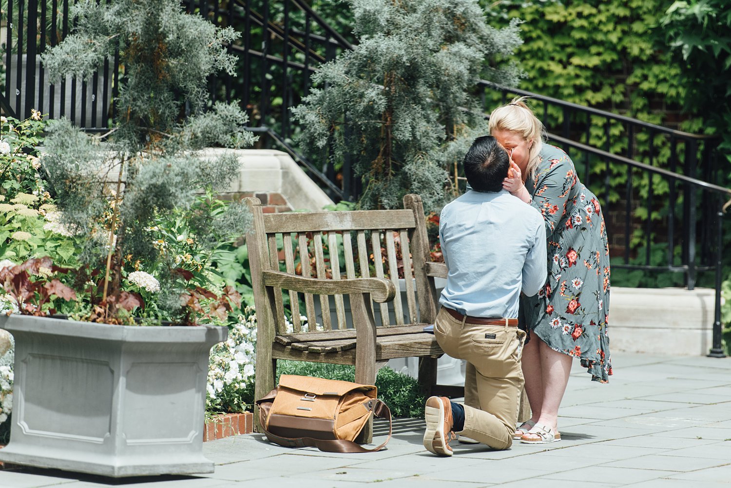 Jeff + Tiffany - Mutter Museum College of Physicians Proposal - Maryland Engagment Photographer - Alison Dunn Photography photo