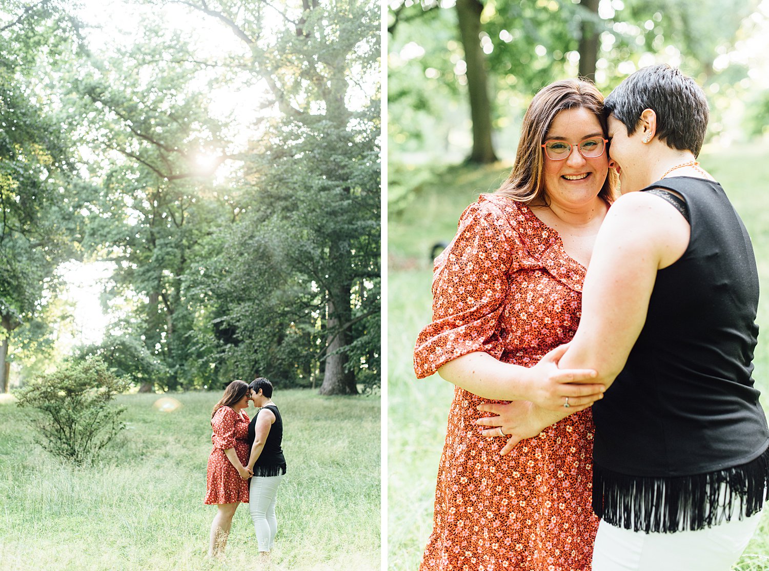Sylvia + Sarah - Winterthur Engagement Session - Delaware Wedding Photographer - Alison Dunn Photography photo