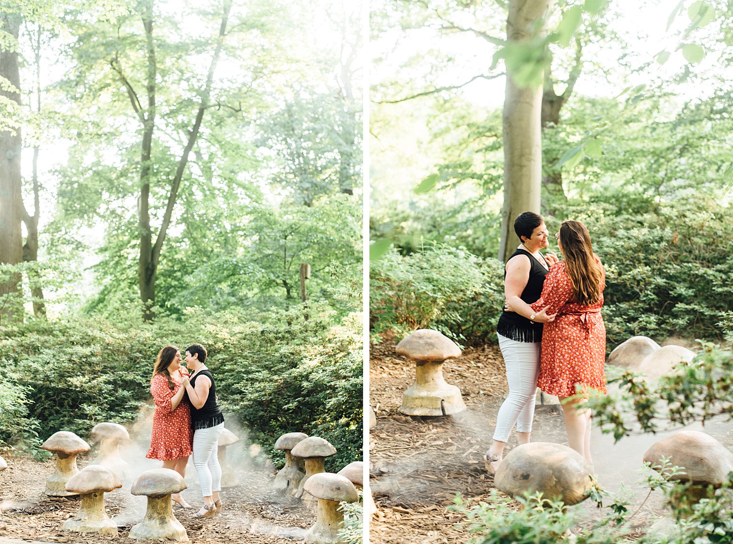 Sylvia + Sarah - Winterthur Engagement Session - Delaware Wedding Photographer - Alison Dunn Photography photo