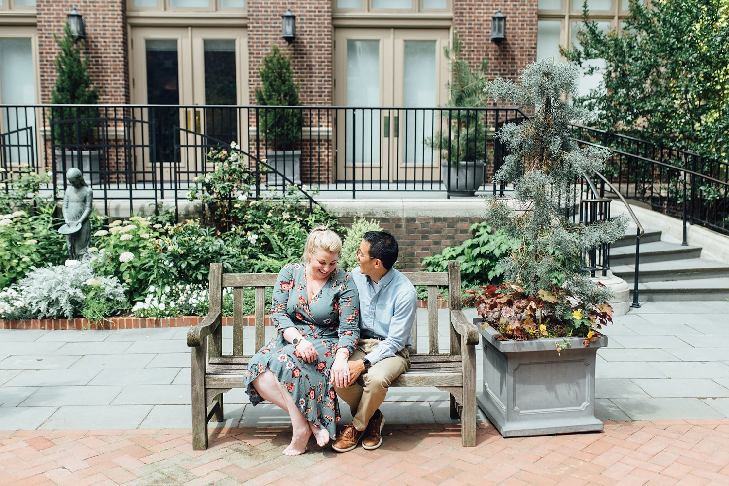Jeff + Tiffany - Mutter Museum College of Physicians Proposal - Maryland Engagment Photographer - Alison Dunn Photography photo