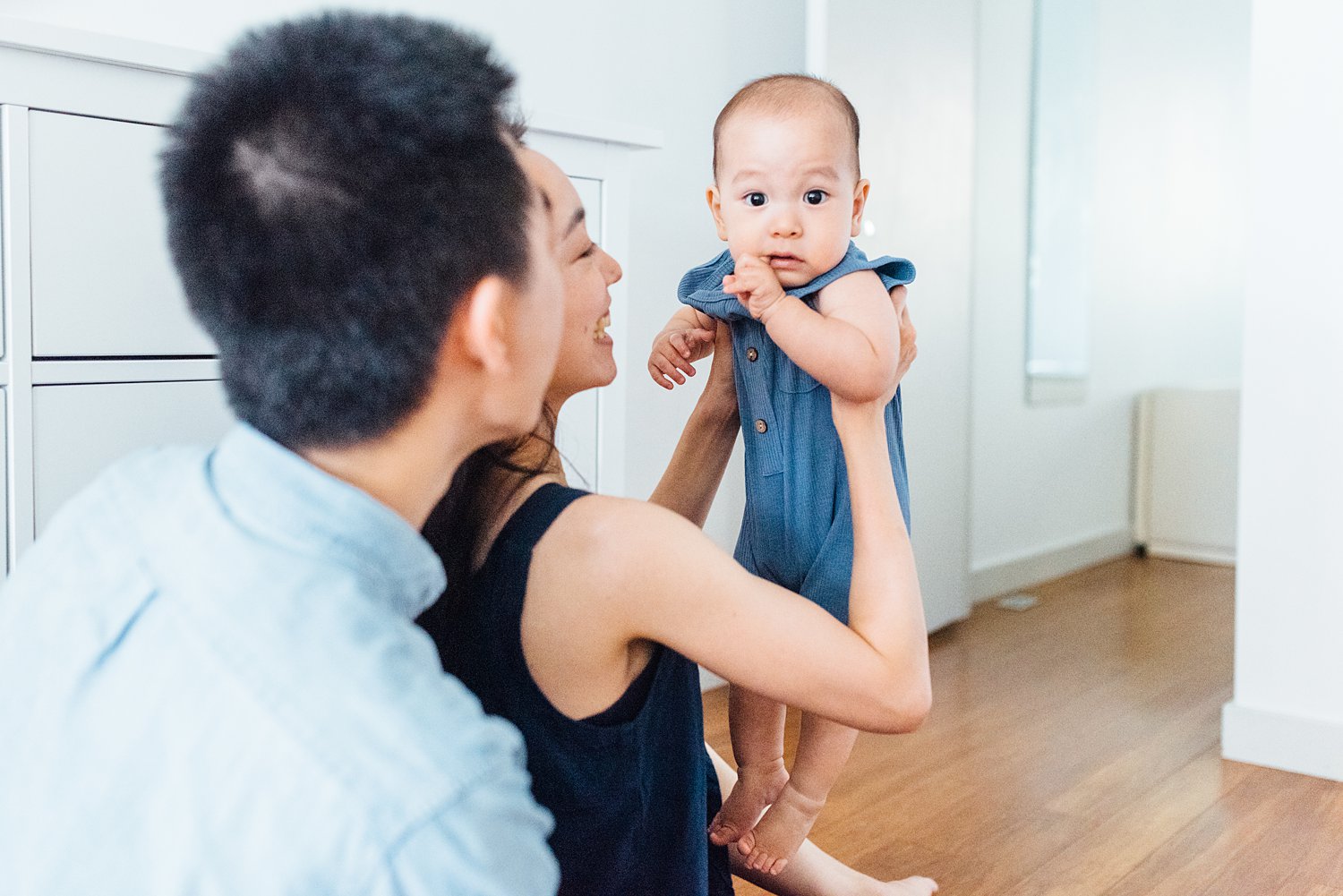 Yoona + Peter + Jude - Fishtown Family Session - Maryland Family Photographer - Alison Dunn Photography photo