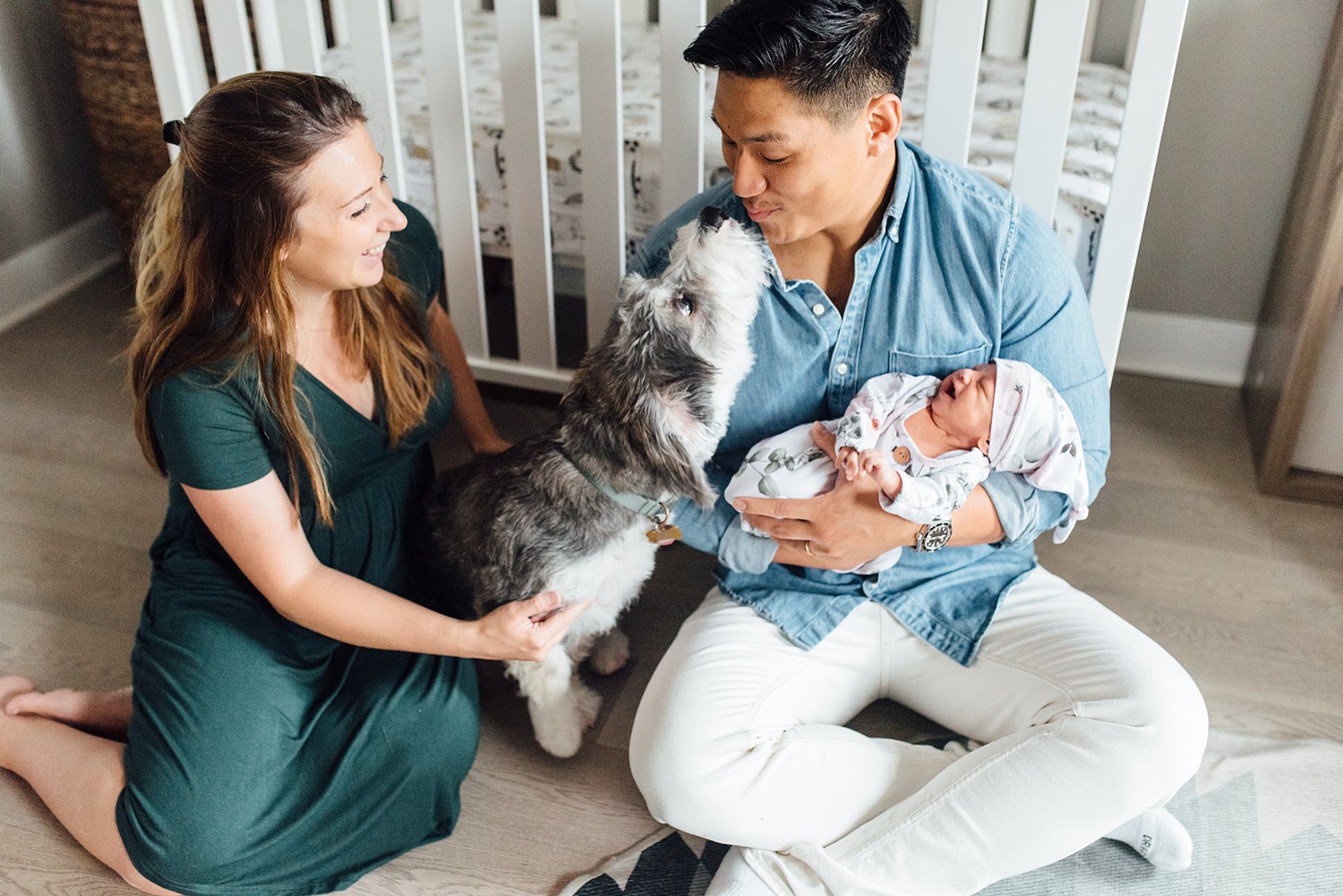 Le Family - Fishtown Newborn Session - Philadelphia Lifestyle Family Photographer - Alison Dunn Photography photo