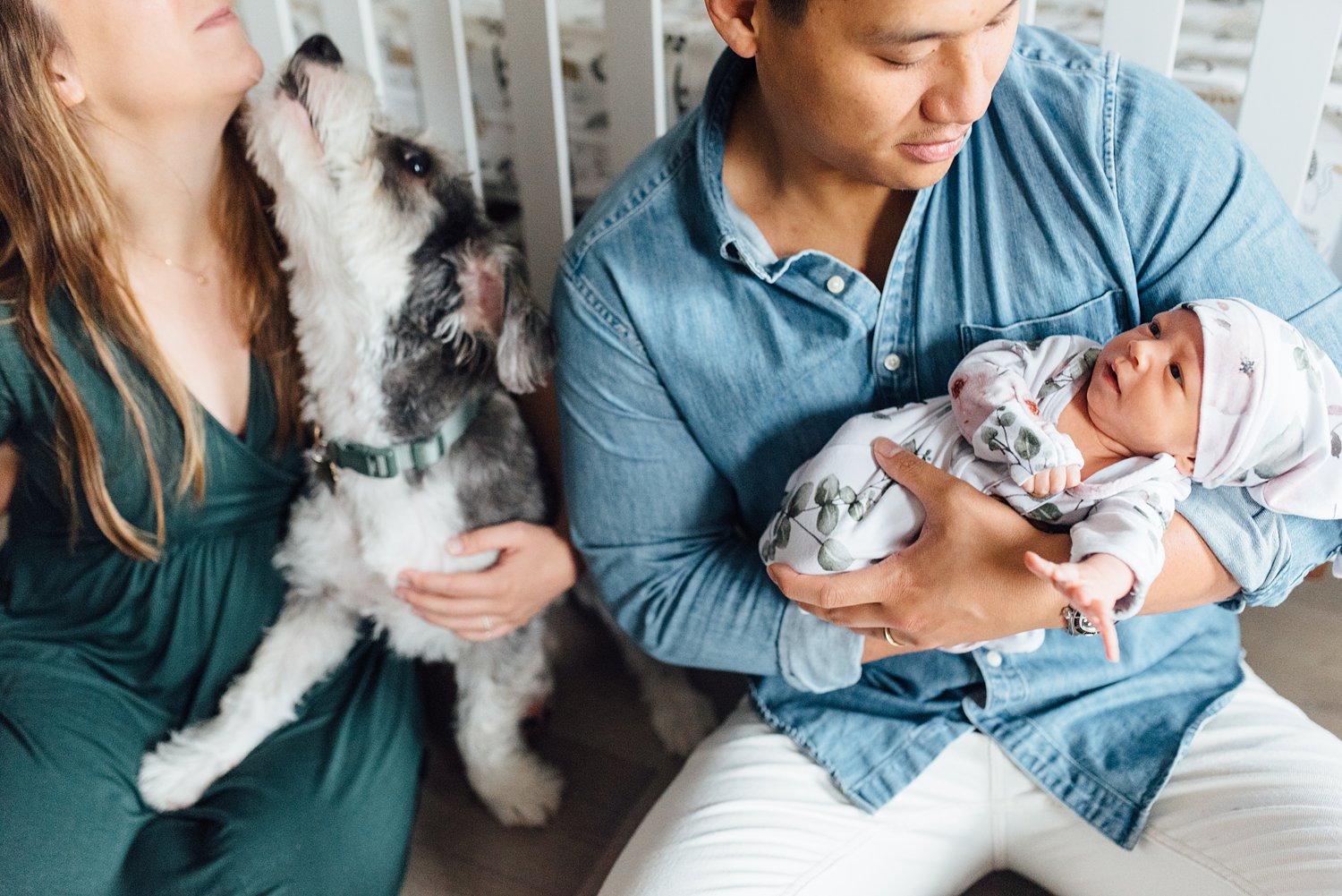 Le Family - Fishtown Newborn Session - Philadelphia Lifestyle Family Photographer - Alison Dunn Photography photo