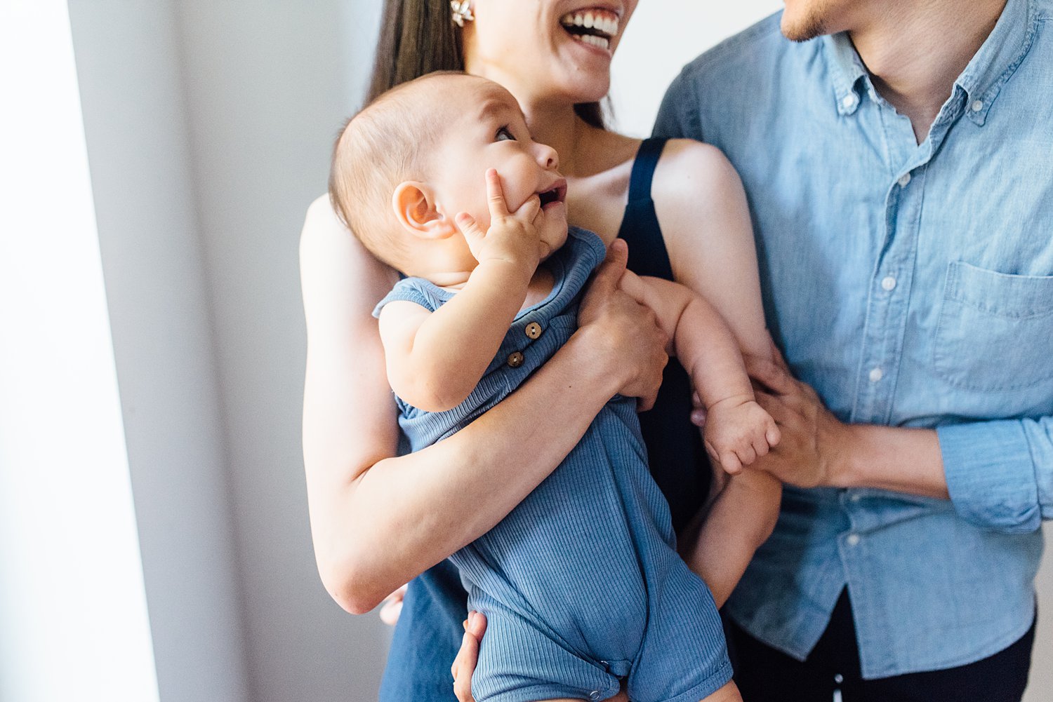 Yoona + Peter + Jude - Fishtown Family Session - Maryland Family Photographer - Alison Dunn Photography photo