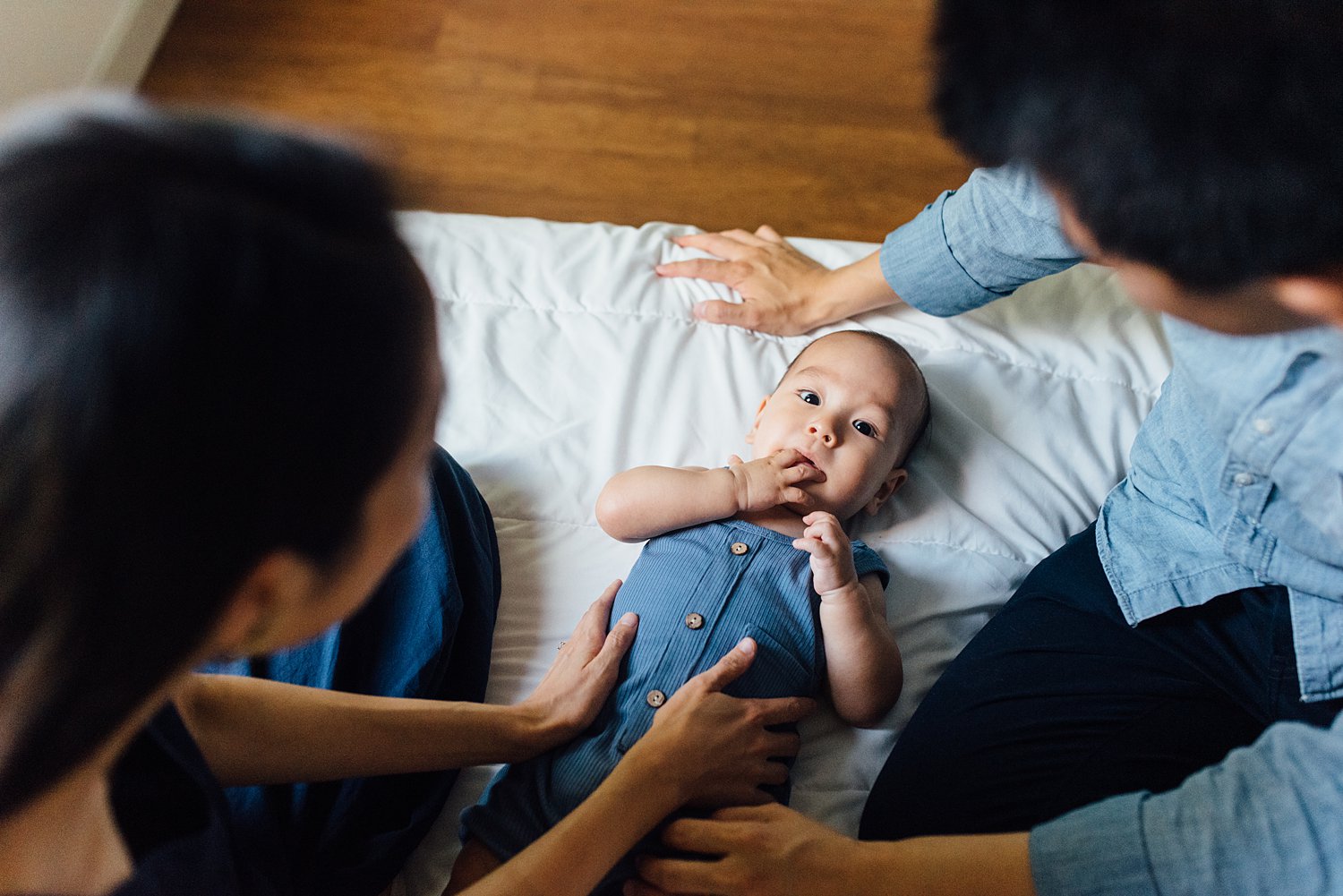 Yoona + Peter + Jude - Fishtown Family Session - Maryland Family Photographer - Alison Dunn Photography photo