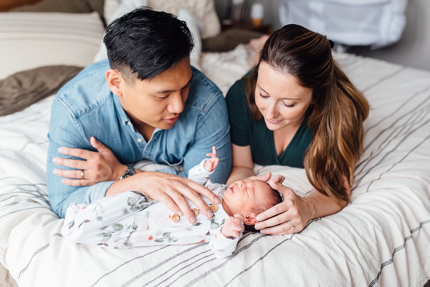 Le Family - Fishtown Newborn Session - Maryland Lifestyle Family Photography - Alison Dunn Photography photo