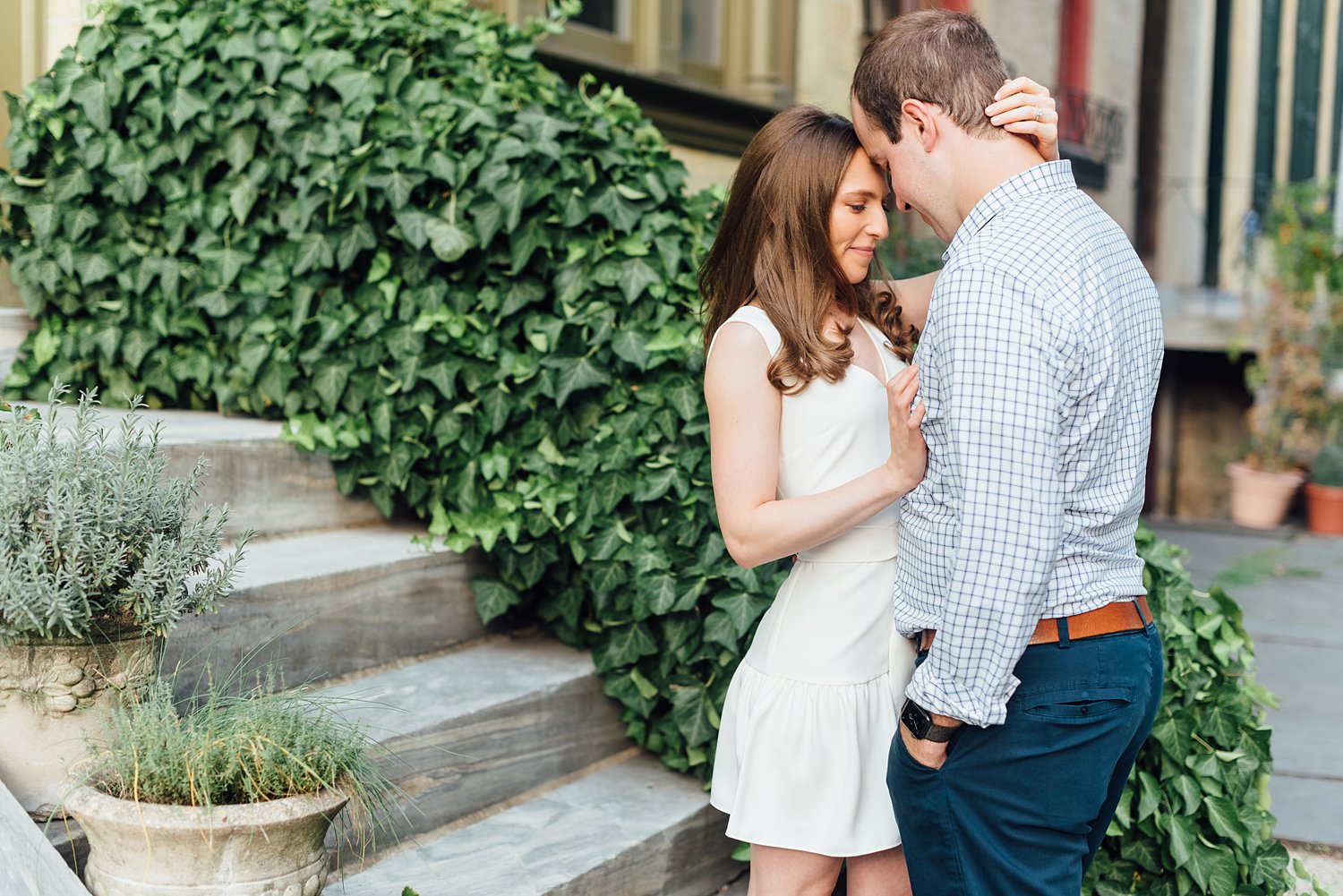 Hallie + Andrew - Fitler Square Engagement Session - Maryland Engagement Photographer - Alison Dunn Photography photo