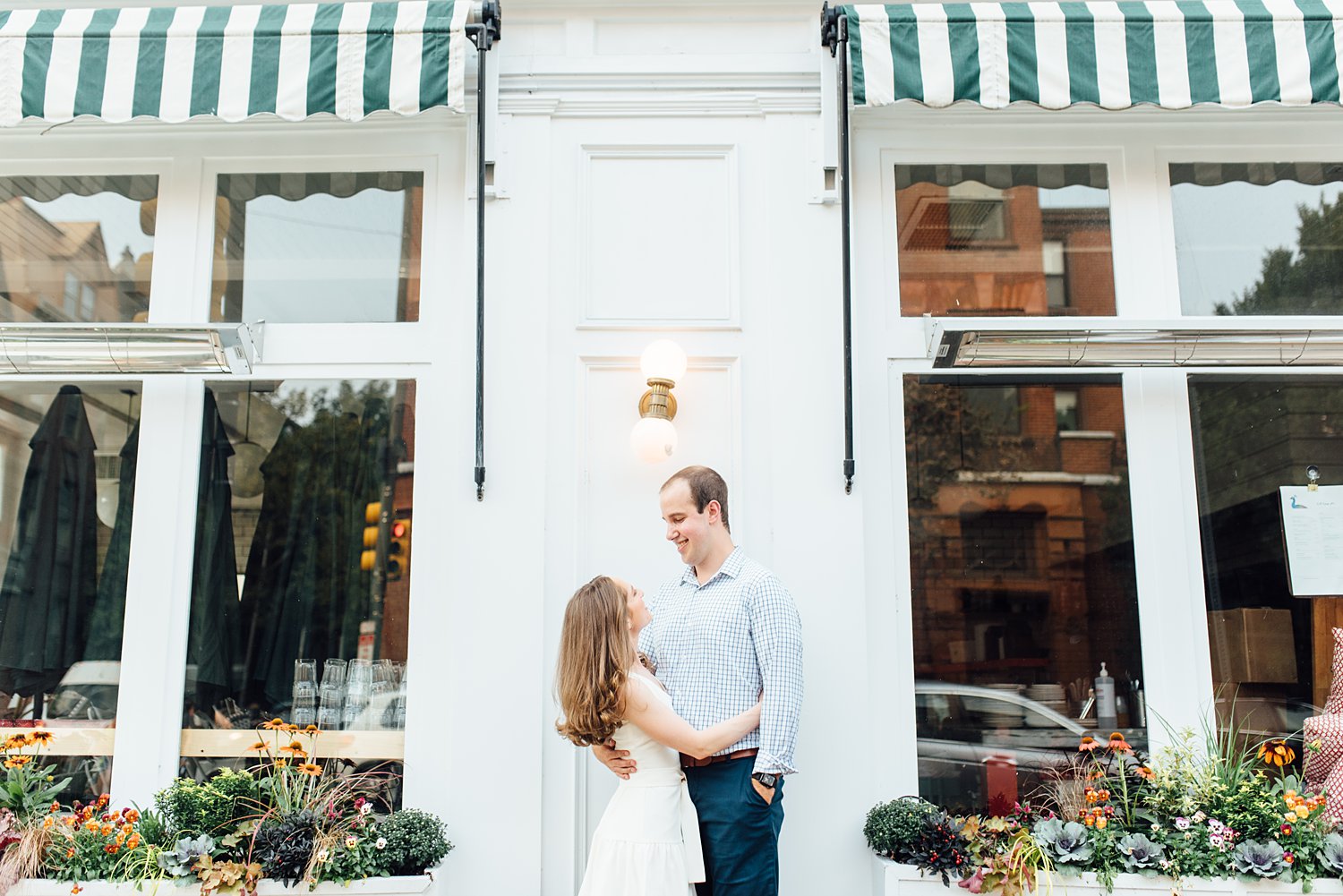 Hallie + Andrew - Fitler Square Engagement Session - Maryland Engagement Photographer - Alison Dunn Photography photo