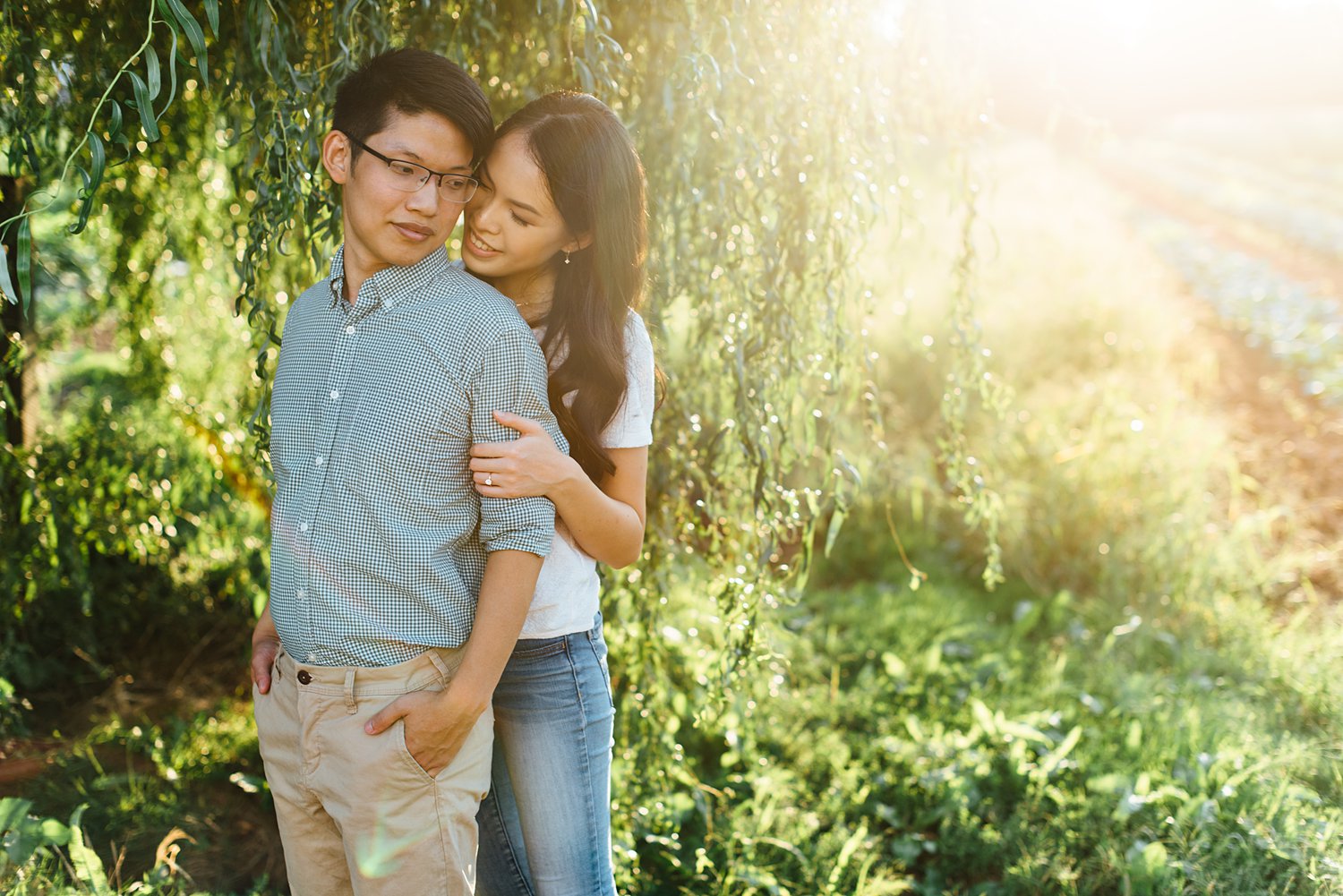 Lauren + Justin - Maple Acres Engagement Session - Maryland Wedding Photographer - Alison Dunn Photography photo