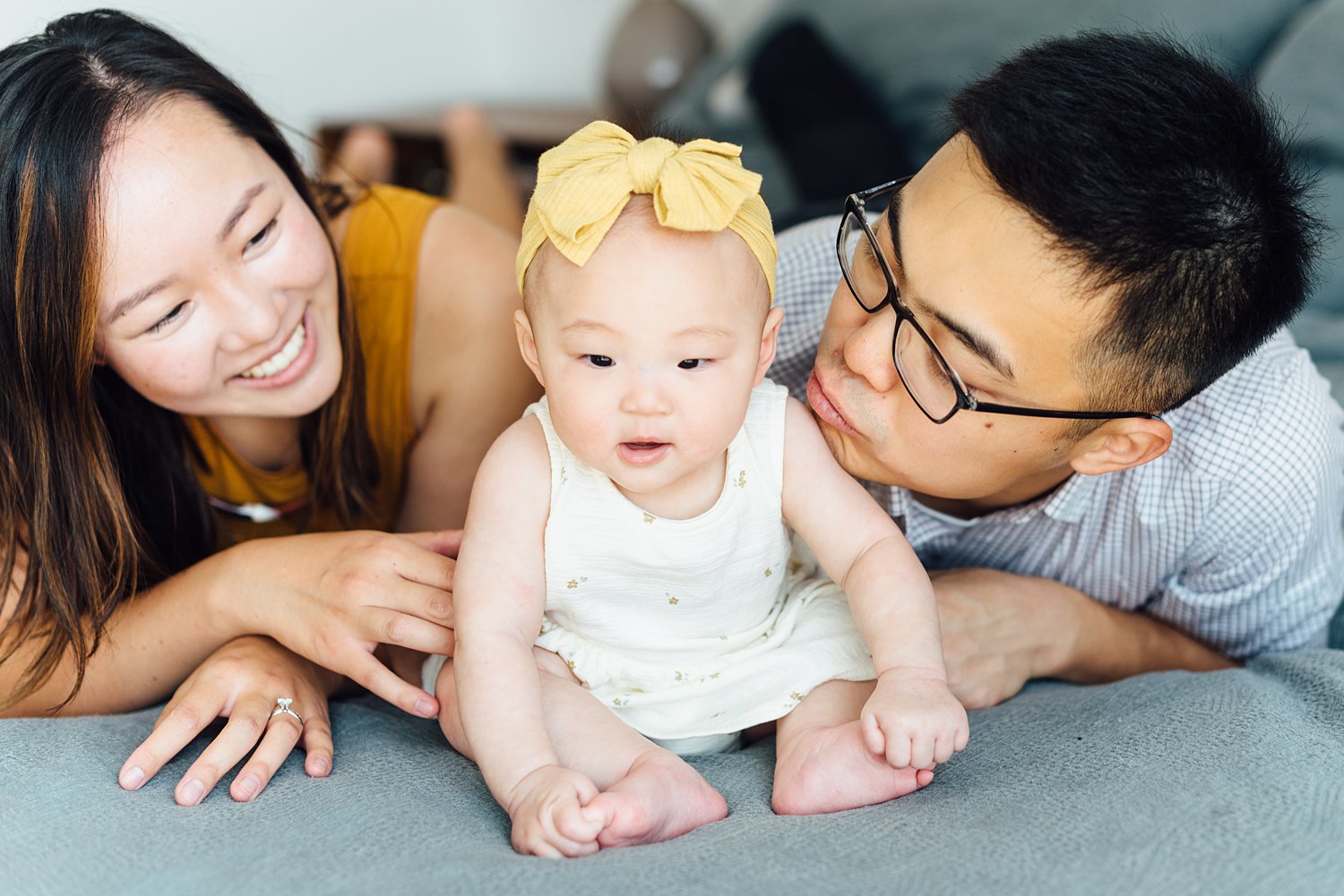 Jenny + Henry - Rockville Family Session - Maryland Family Photographer - Alison Dunn Photography photo