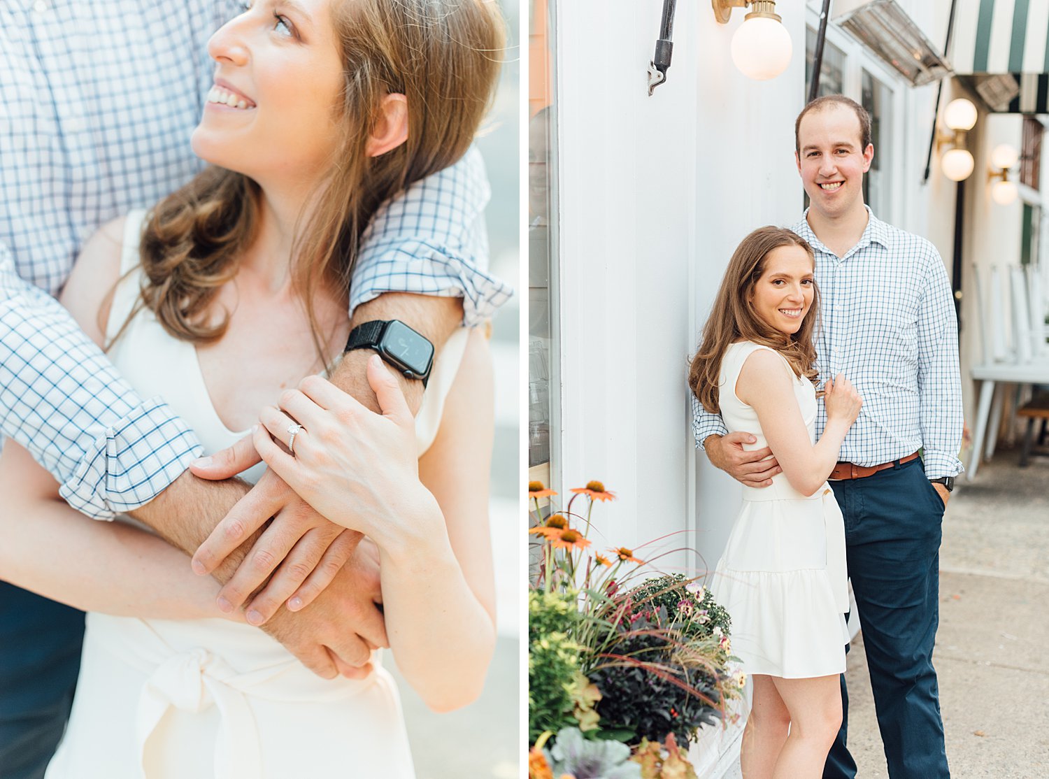 Hallie + Andrew - Fitler Square Engagement Session - Maryland Engagement Photographer - Alison Dunn Photography photo