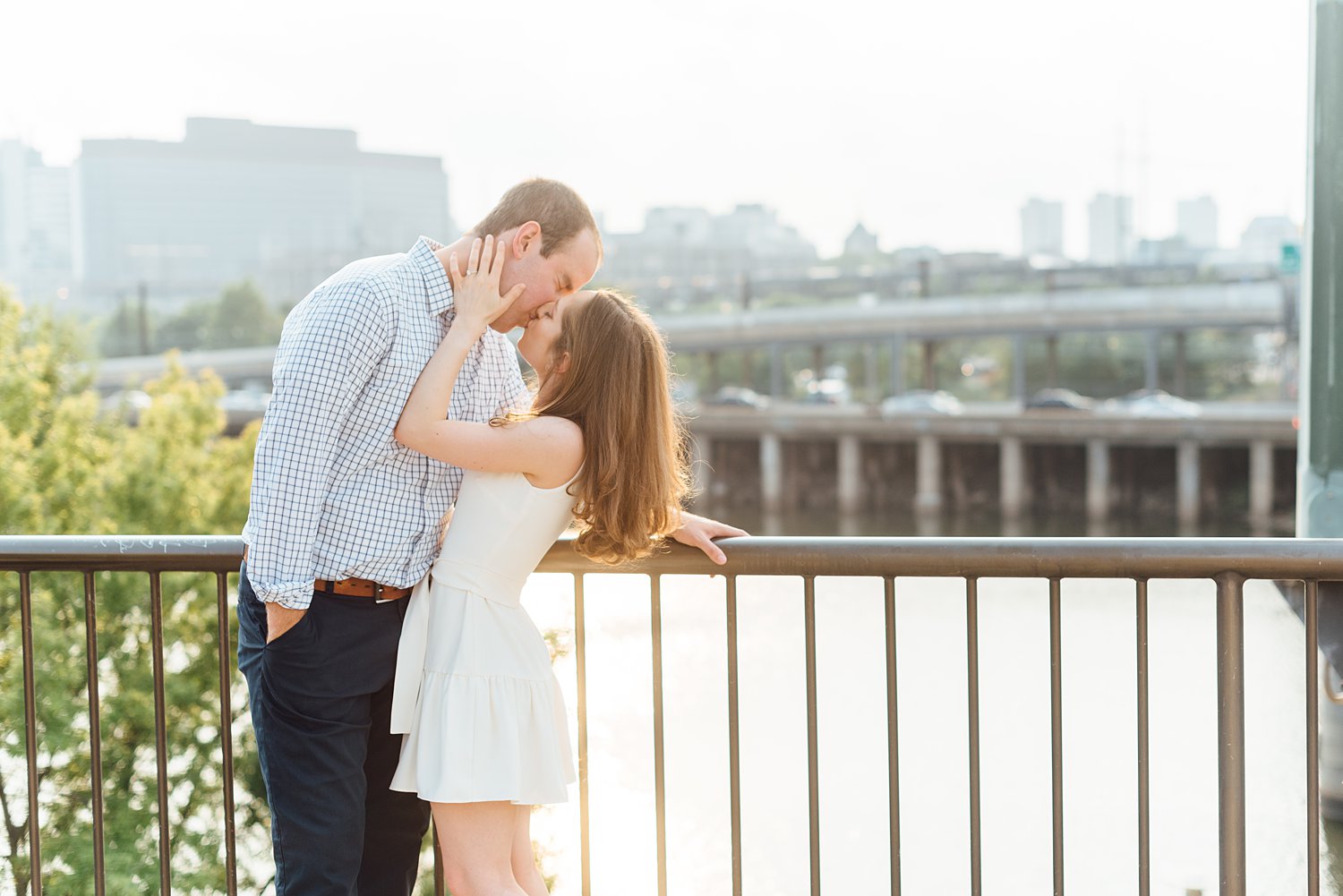 Hallie + Andrew - Fitler Square Engagement Session - Maryland Engagement Photographer - Alison Dunn Photography photo