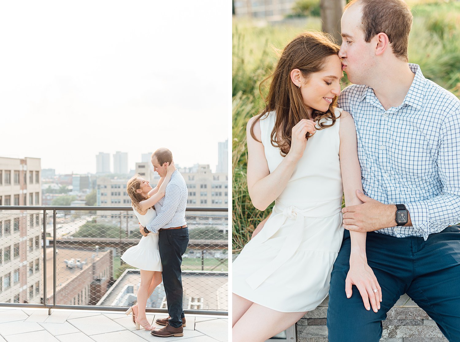 Hallie + Andrew - Fitler Square Engagement Session - Maryland Engagement Photographer - Alison Dunn Photography photo