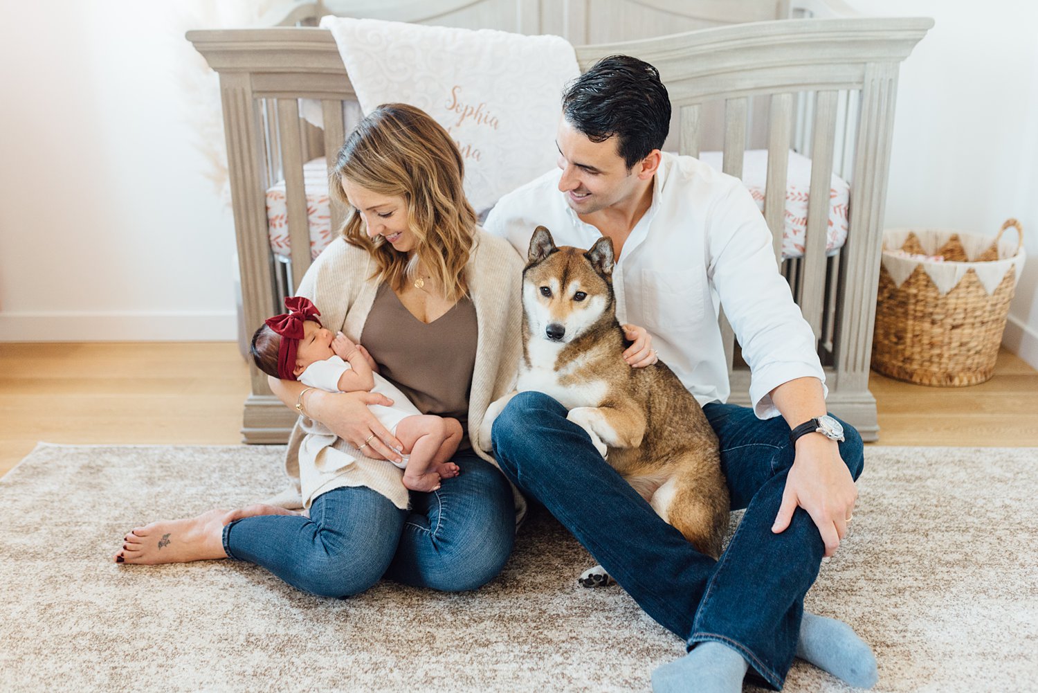 Laib Family - Fishtown Newborn Session - Maryland Family Photographer - Alison Dunn Photography photo