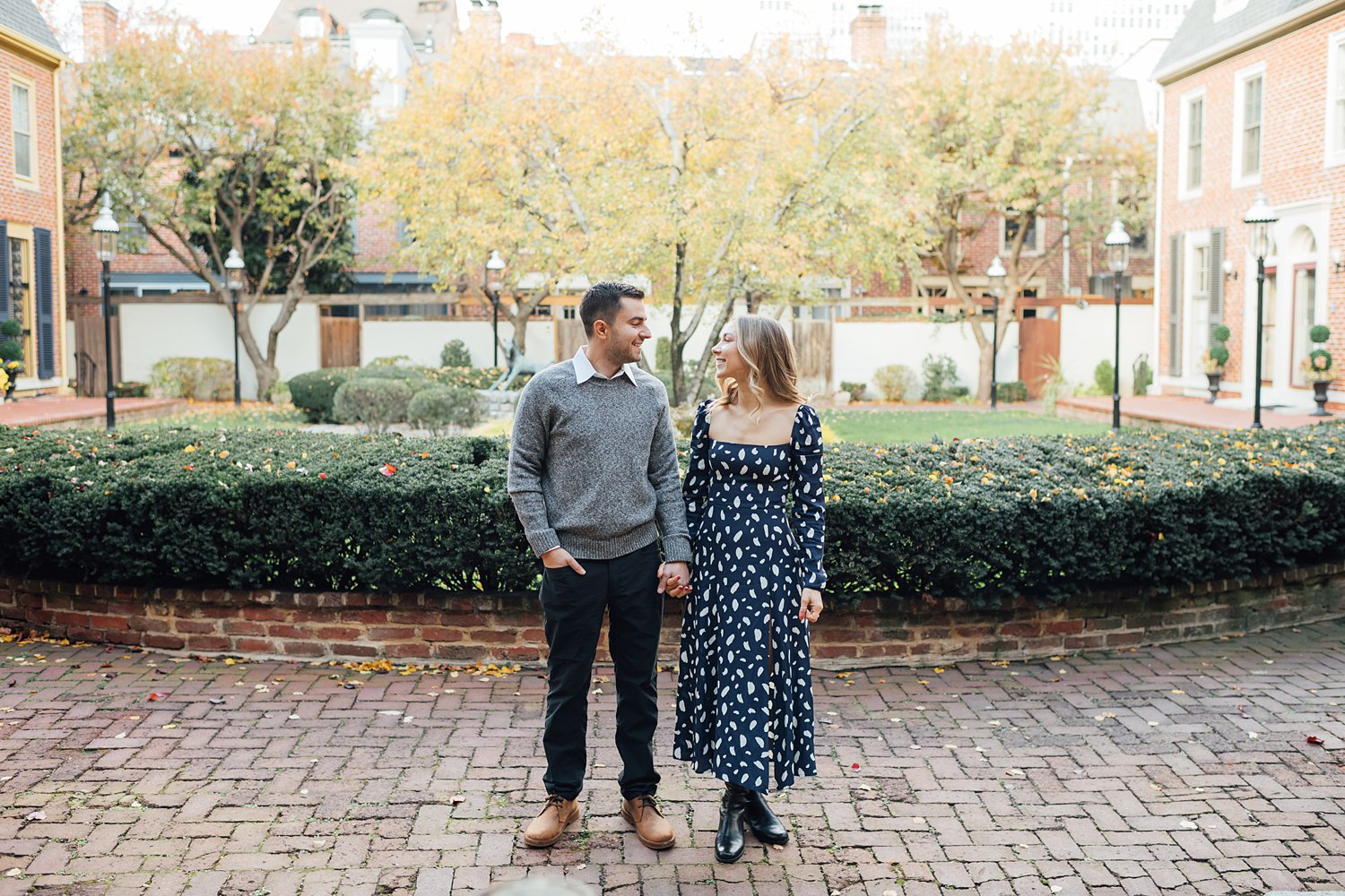 Shelby + Tim - Old City Engagement Session - Olney Maryland Engagement Photographer - Alison Dunn Photography photo