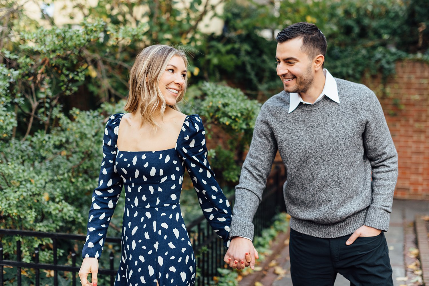 Shelby + Tim - Old City Engagement Session - Olney Maryland Engagement Photographer - Alison Dunn Photography photo