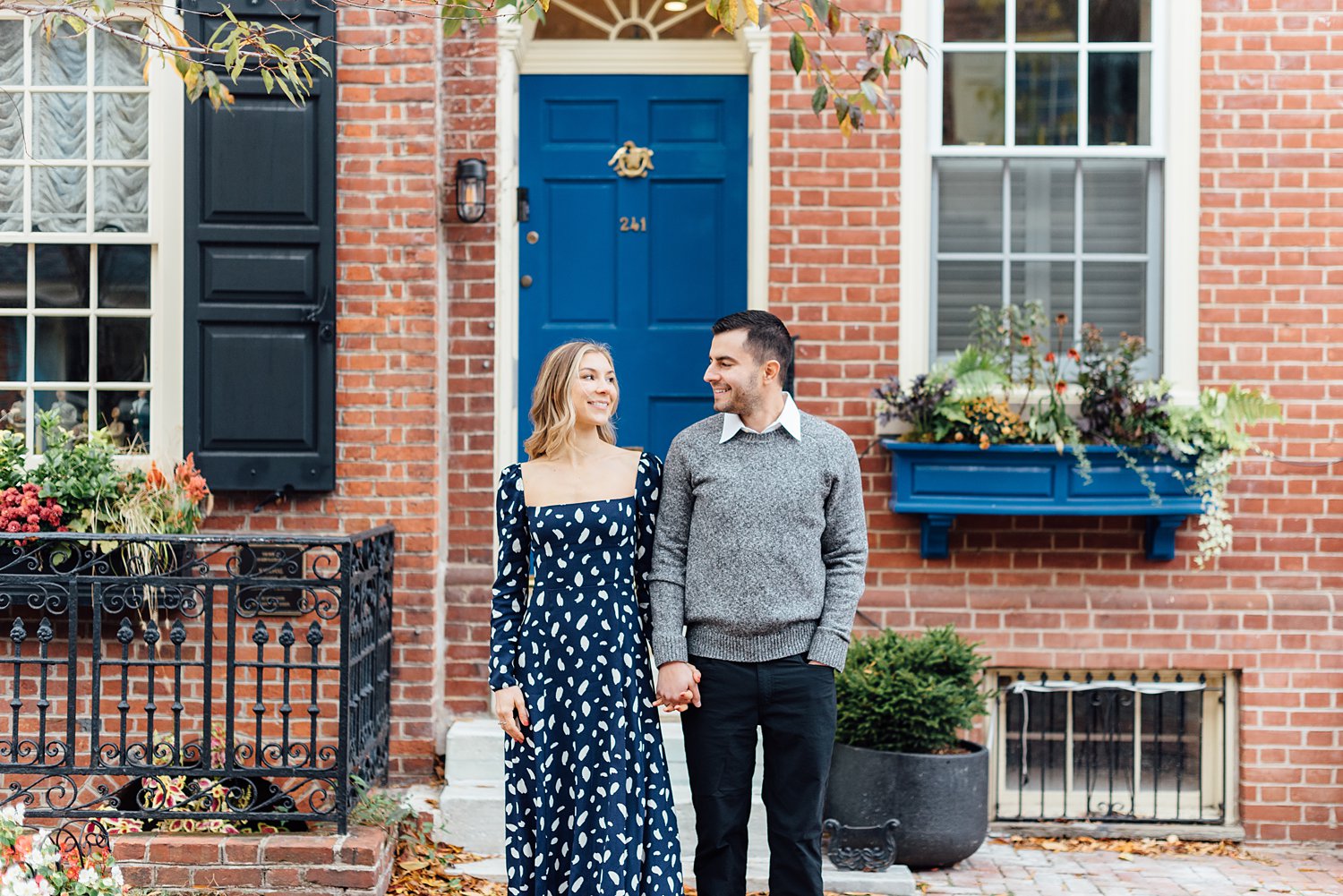 Shelby + Tim - Old City Engagement Session - Olney Maryland Engagement Photographer - Alison Dunn Photography photo