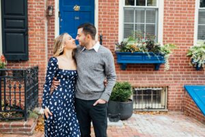 Shelby + Tim - Old City Engagement Session - Olney Maryland Engagement Photographer - Alison Dunn Photography photo
