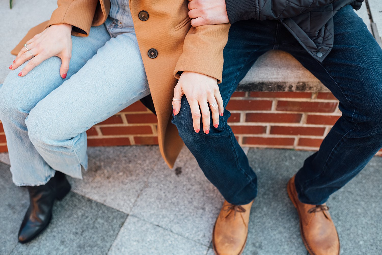 Shelby + Tim - Old City Engagement Session - Olney Maryland Engagement Photographer - Alison Dunn Photography photo