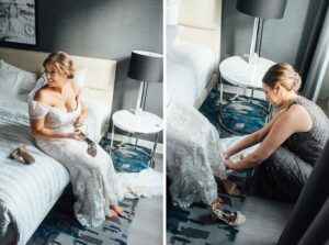 Jennifer + Jeffrey - Le Meridien Wedding - Maryland Wedding Photographer - Alison Dunn Photography photo
