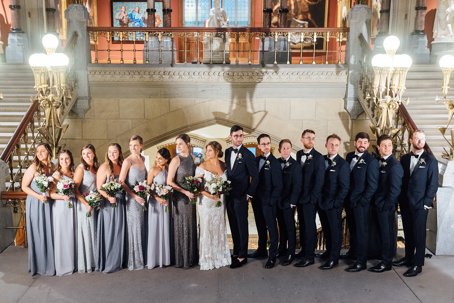 Jennifer + Jeffrey - PAFA Wedding - Maryland Wedding Photographer - Alison Dunn Photography photo