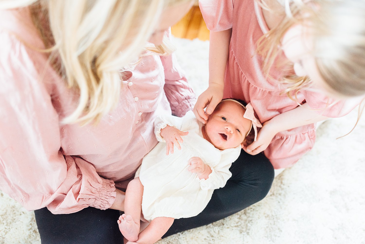 Morse Family - Glenside Newborn Session - Montgomery County Maryland family photographer | Alison Dunn Photography