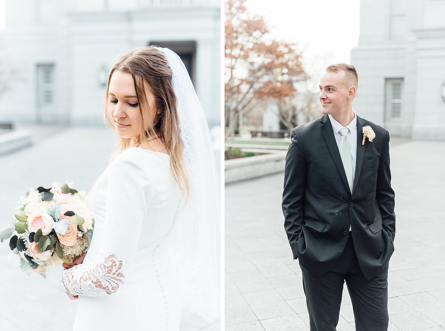 Ashlee + Jason - Philly LDS Temple Wedding - Maryland Wedding Photographer - Alison Dunn Photography