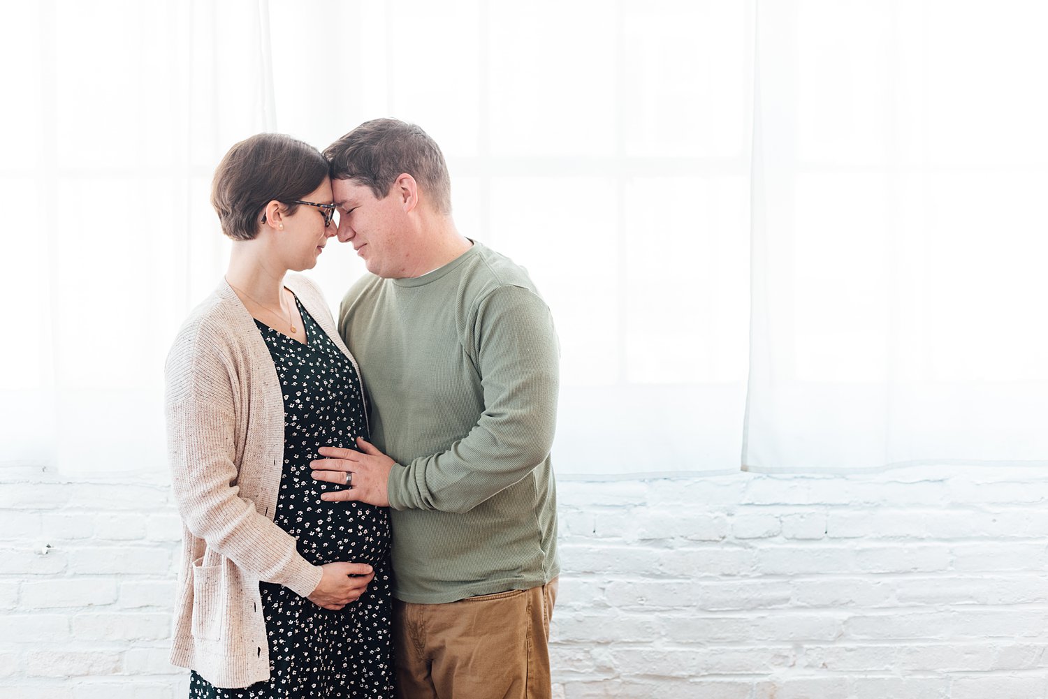 Natural Light Studio Mini-Sessions - Rockville Maryland Maternity Photographer - Alison Dunn Photography photo