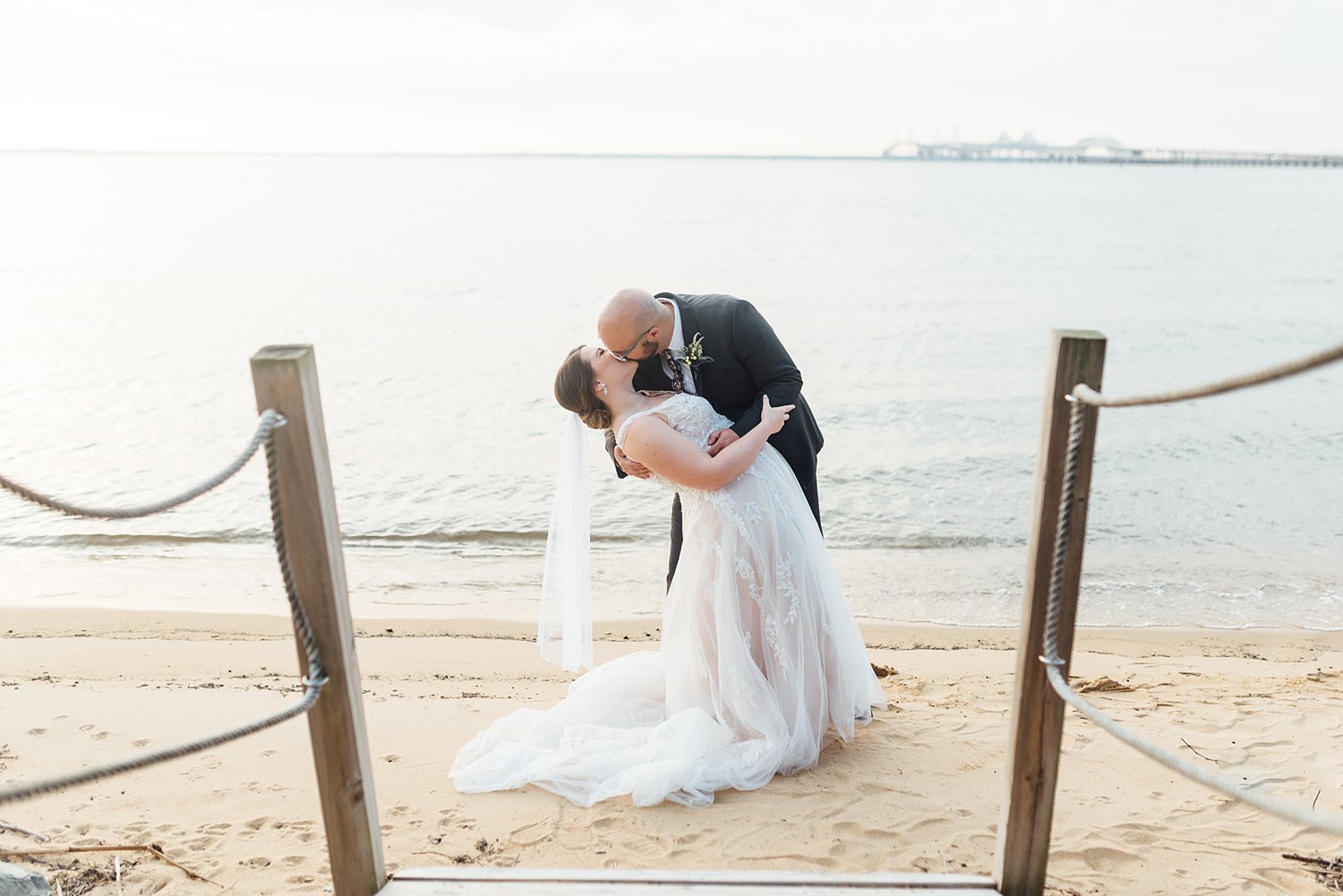 Emily + Andrew - Chesapeake Bay Beach Club Wedding - Annapolis Maryland Wedding Photographer - Alison Dunn Photography photo