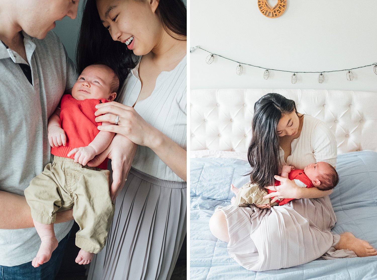 The MacLeans - Chapel Hill Newborn Session - Rockville Family Photography - Alison Dunn Photography photo