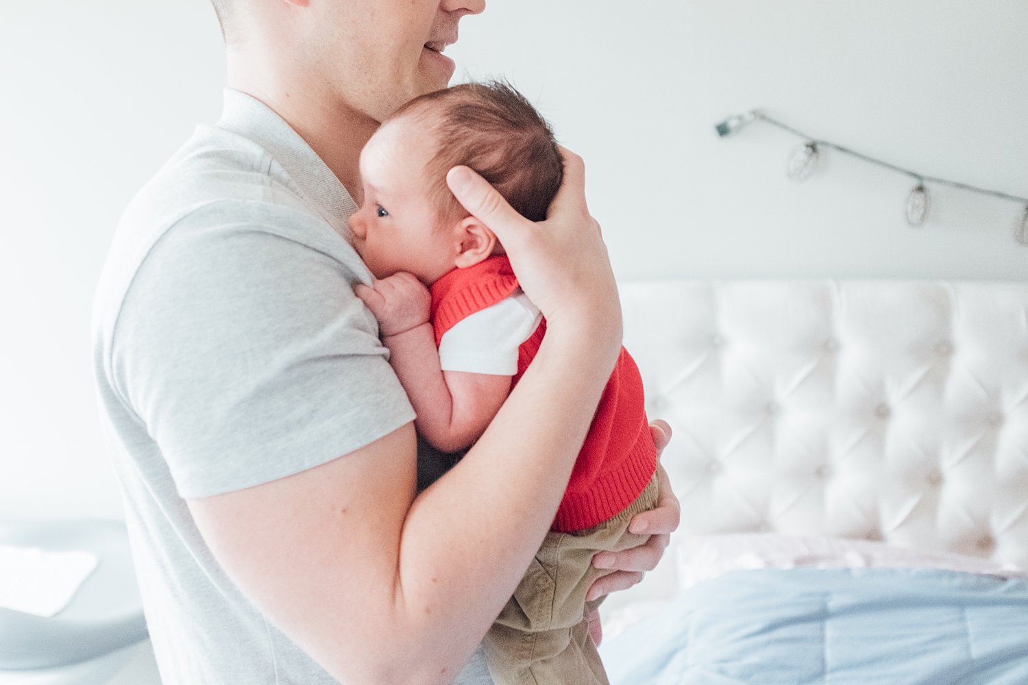 The MacLeans - Chapel Hill Newborn Session - Rockville Family Photography - Alison Dunn Photography photo