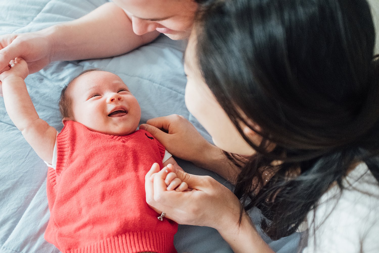 The MacLeans - Chapel Hill Newborn Session - Rockville Family Photography - Alison Dunn Photography photo