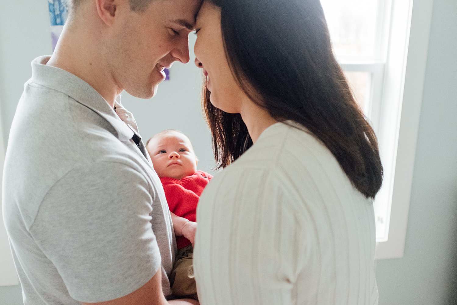 The MacLeans - Chapel Hill Newborn Session - Rockville Family Photography - Alison Dunn Photography photo