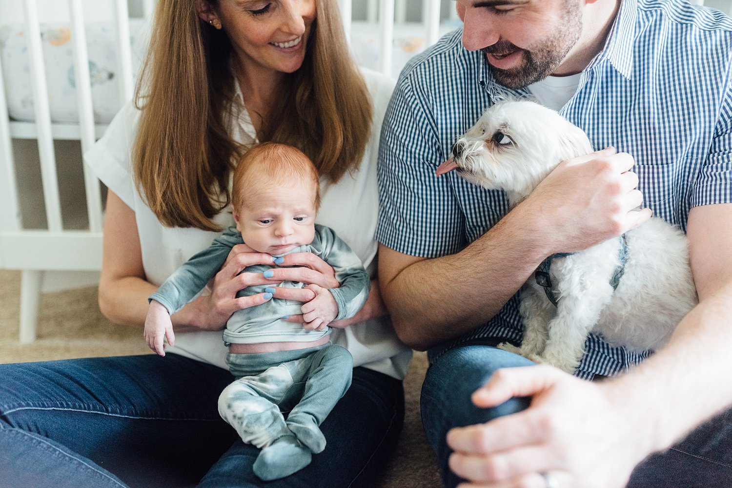 The Youngs - Paoli Newborn Session - Rockville Newborn and Family Photographer - Alison Dunn Photography