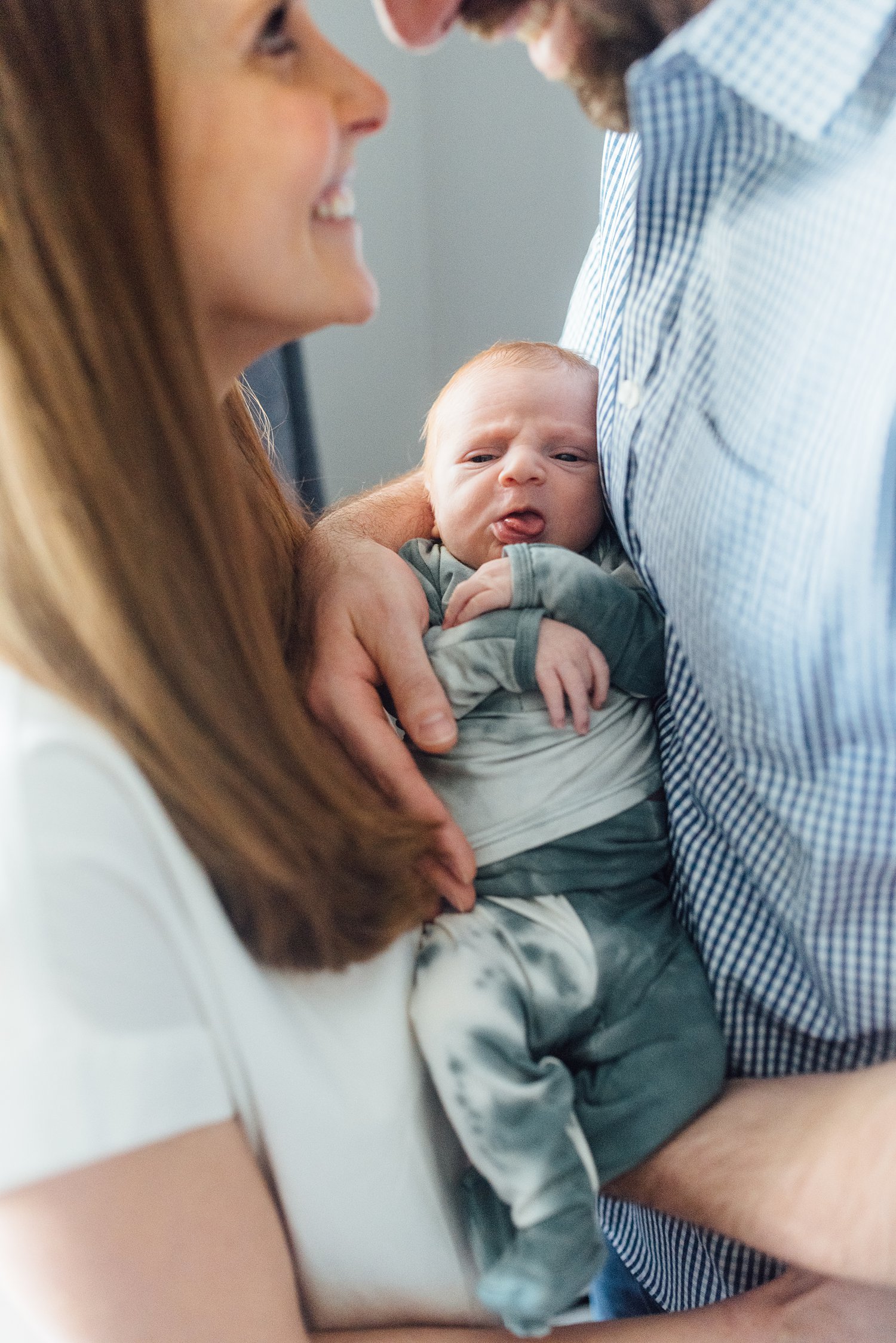 The Youngs - Paoli Newborn Session - Rockville Newborn and Family Photographer - Alison Dunn Photography