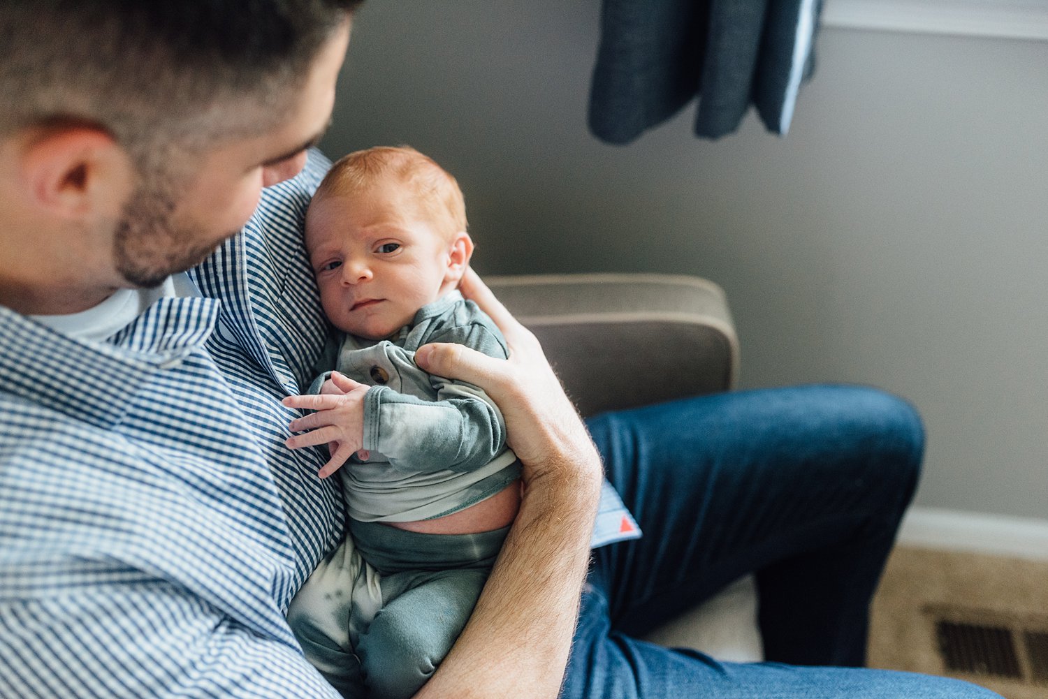 The Youngs - Paoli Newborn Session - Rockville Newborn and Family Photographer - Alison Dunn Photography