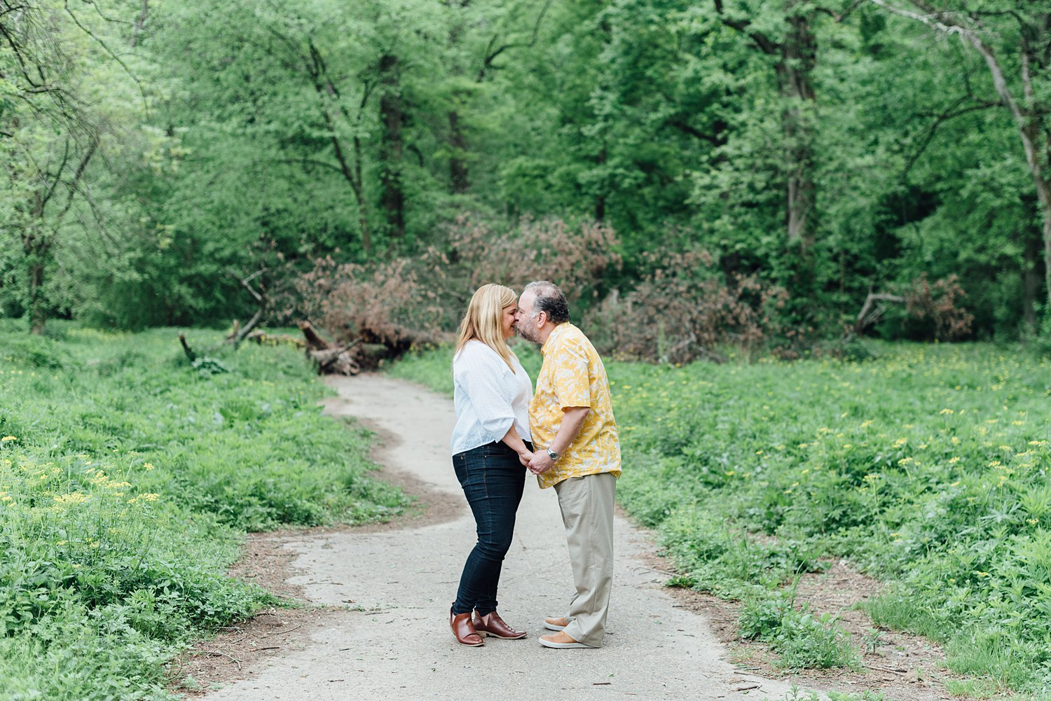 Alex + Sig - Pennypack Park Engagement Session - Philadelphia Wedding Photographer - Alison Dunn Photography photo