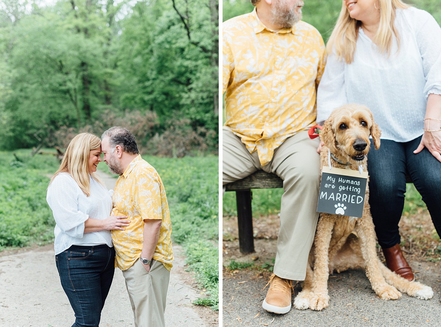 Alex + Sig - Pennypack Park Engagement Session - Philadelphia Wedding Photographer - Alison Dunn Photography photo