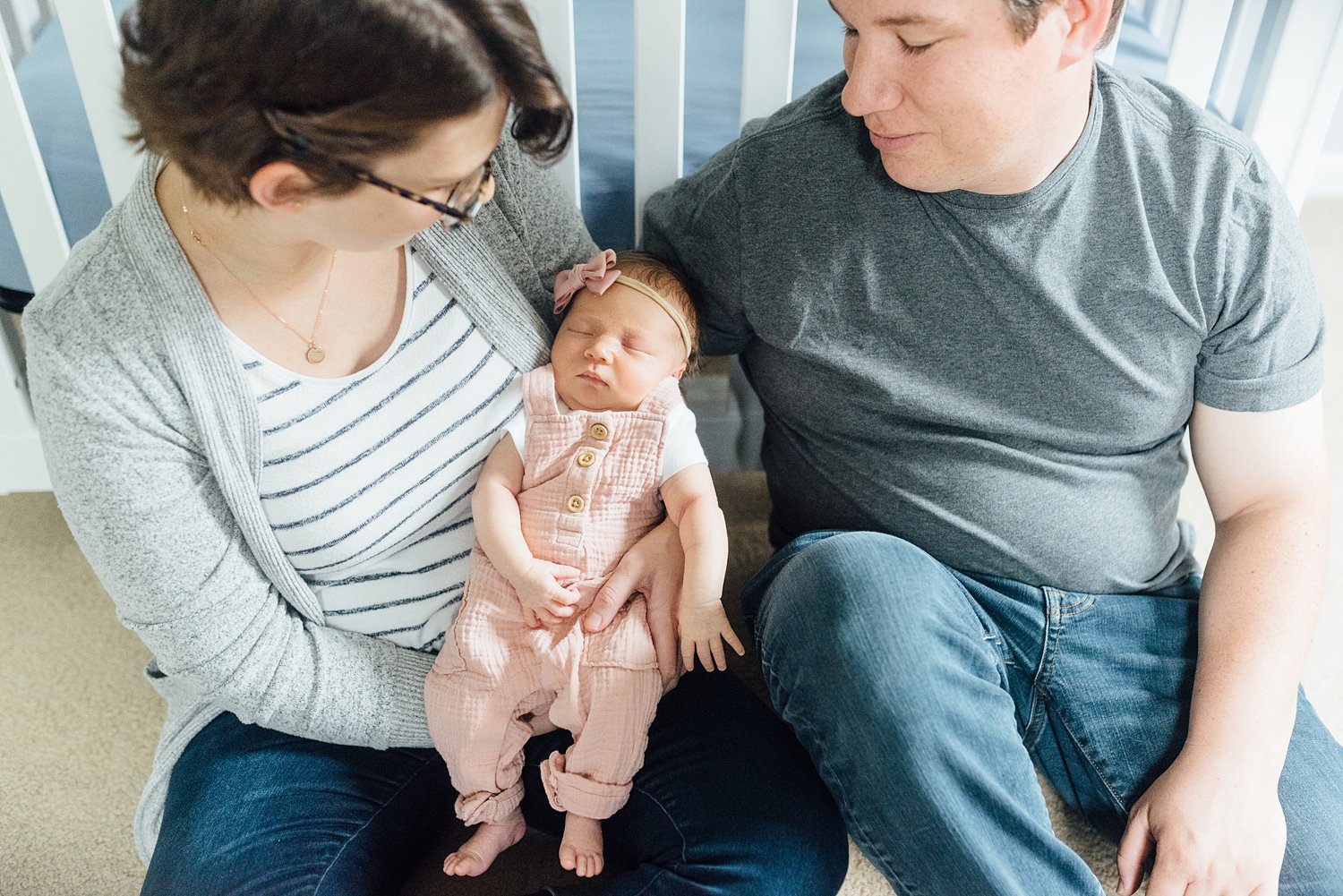 Goodale Family - West Chester Newborn Session - Montgomery County Maryland family photographer - Alison Dunn Photography photo